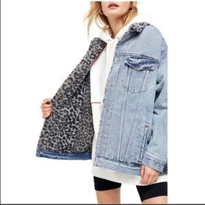 free people we the wild ones denim jacket
